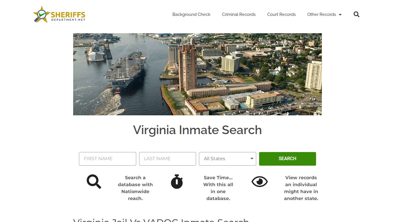 Virginia Inmate Search: Lookup VADOC Prison and County ...